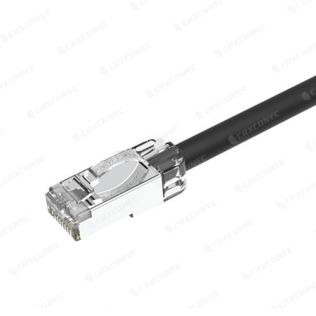 Connettore RJ45 Cat.6A STP Arc Latch con inserto 3 su 5 giù